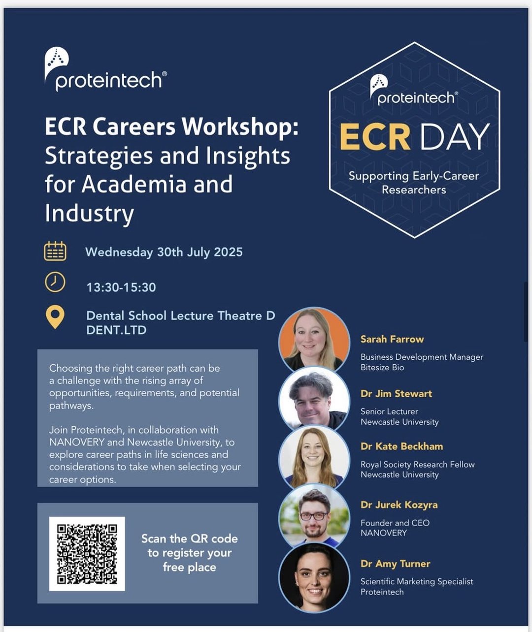 ECR Careers Workshop with Proteintech