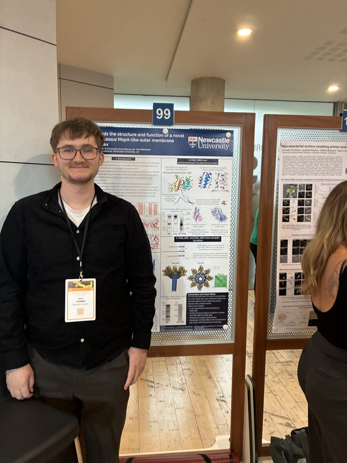Harry presents at EMBO Mycobacterial Infections, Paris